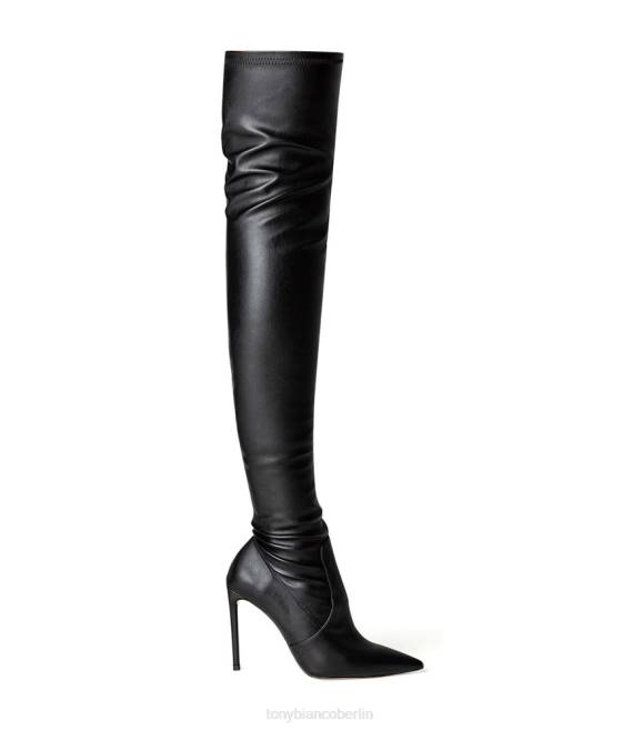 Stiletto-Stiefel| de Tony Bianco Frauen Avah lange Stiefel schwarze Venezia 4624565